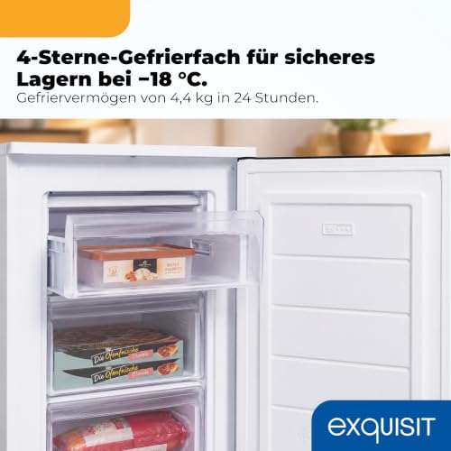 Thumbnail 6 de Exquisit GS581-040Cweiss Gefrierschrank – 87 L Nutzinhalt, 85,5 cm Höhe