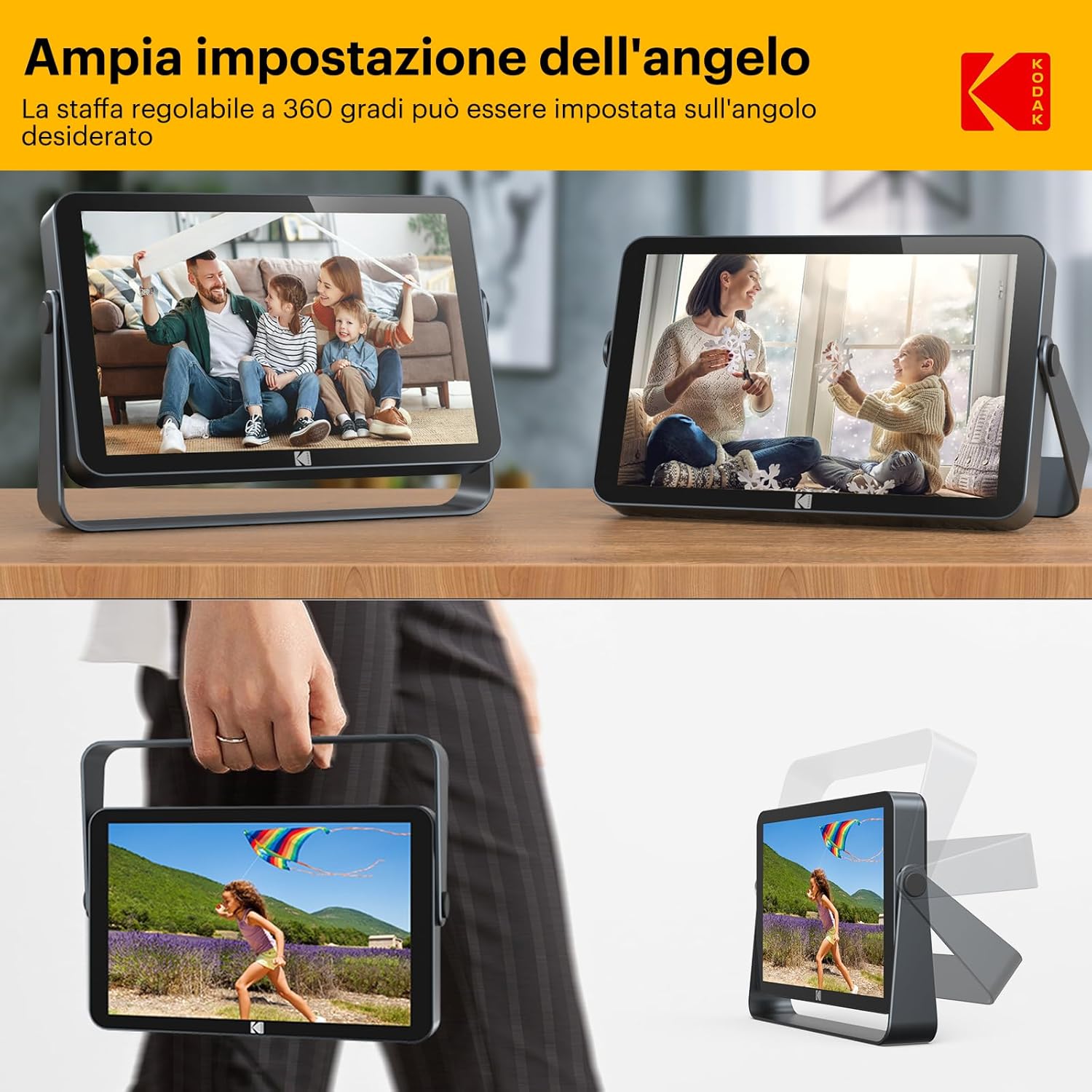 Thumbnail 4 de Kodak Cornice Digitale 10.1 WiFi 32GB