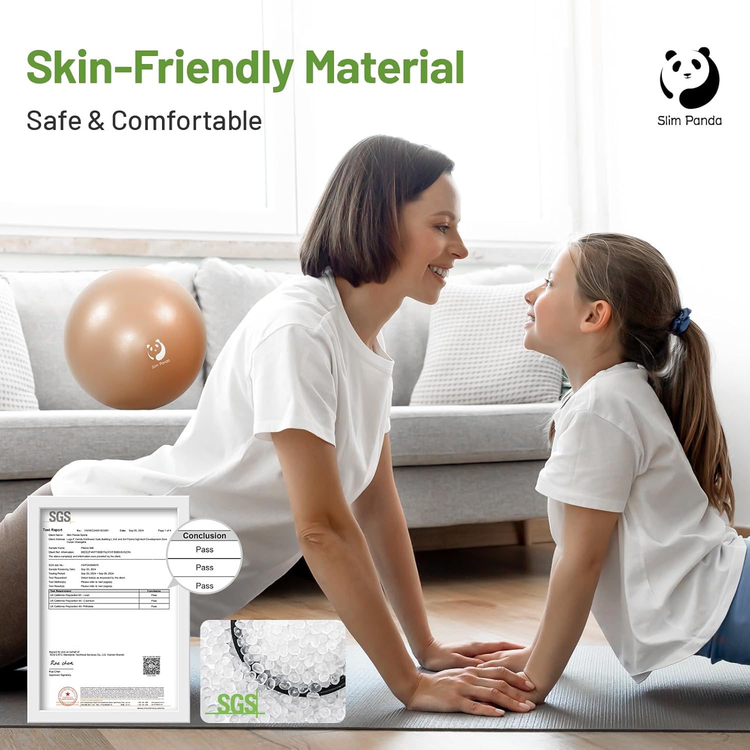 Thumbnail 2 de Slim Panda 9 Inch Pilates Ball 23cm