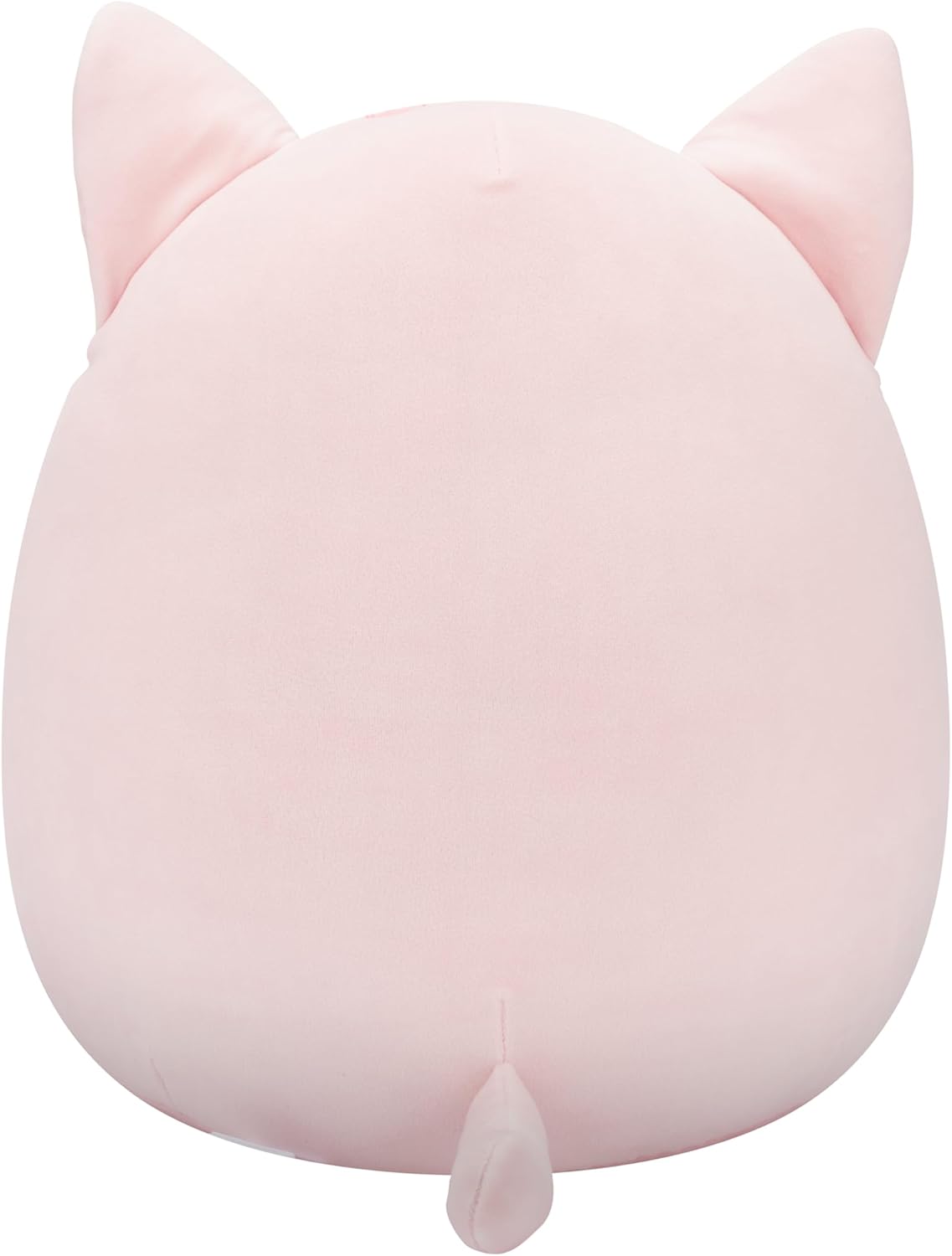 Detalle de Squishmallows Original 14in Laura the Pink Tabby Cat Holding Birthday Cupcake – Official Jazwares Plush