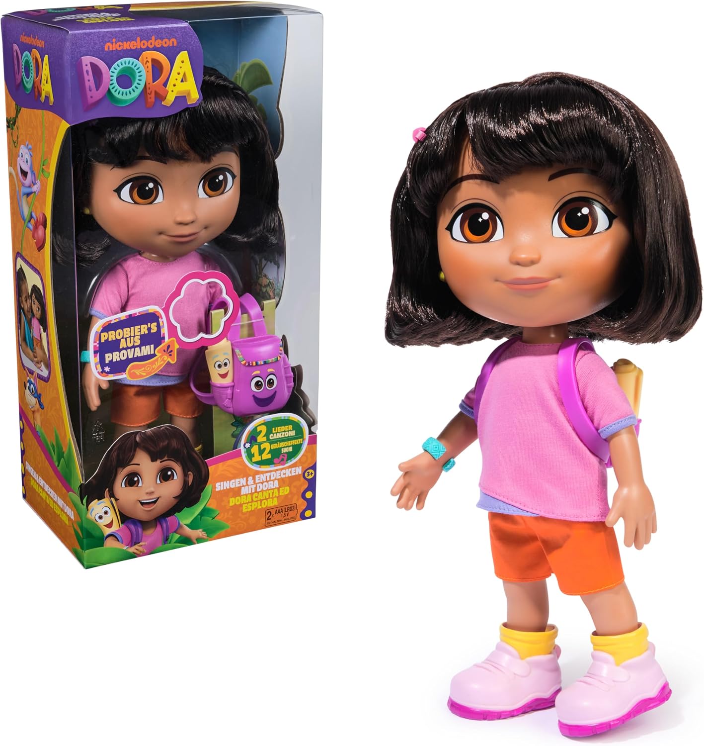 Detalle de Dora Sing mit Mir Puppe 35 cm
