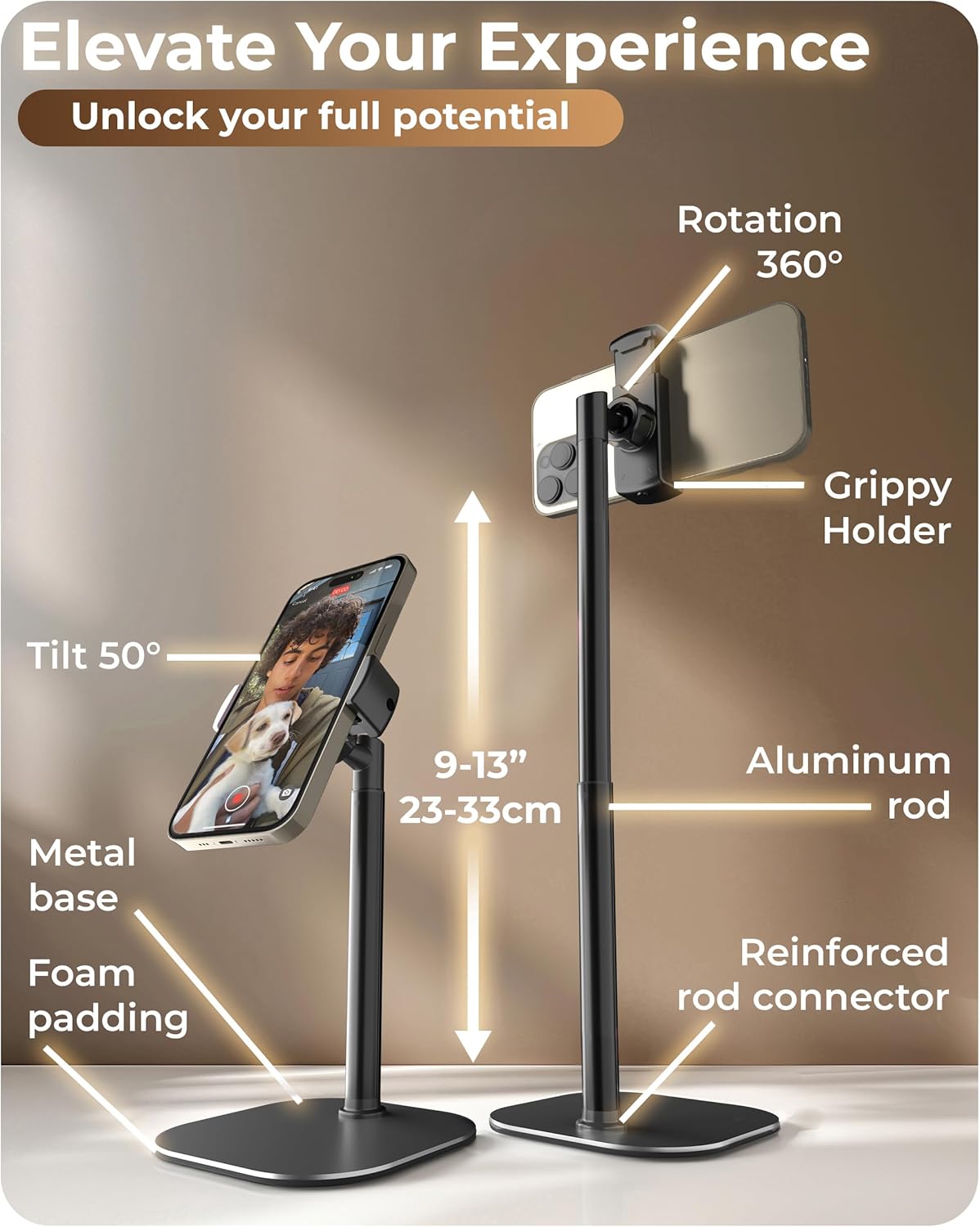 Thumbnail 5 de COOPER ChatStand adjustable phone stand for filming
