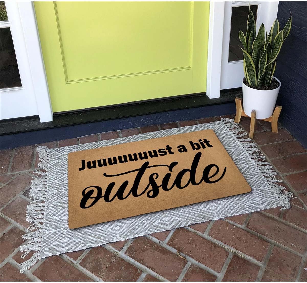 Detalle de GXFC ZHAO Doormat, Polyester