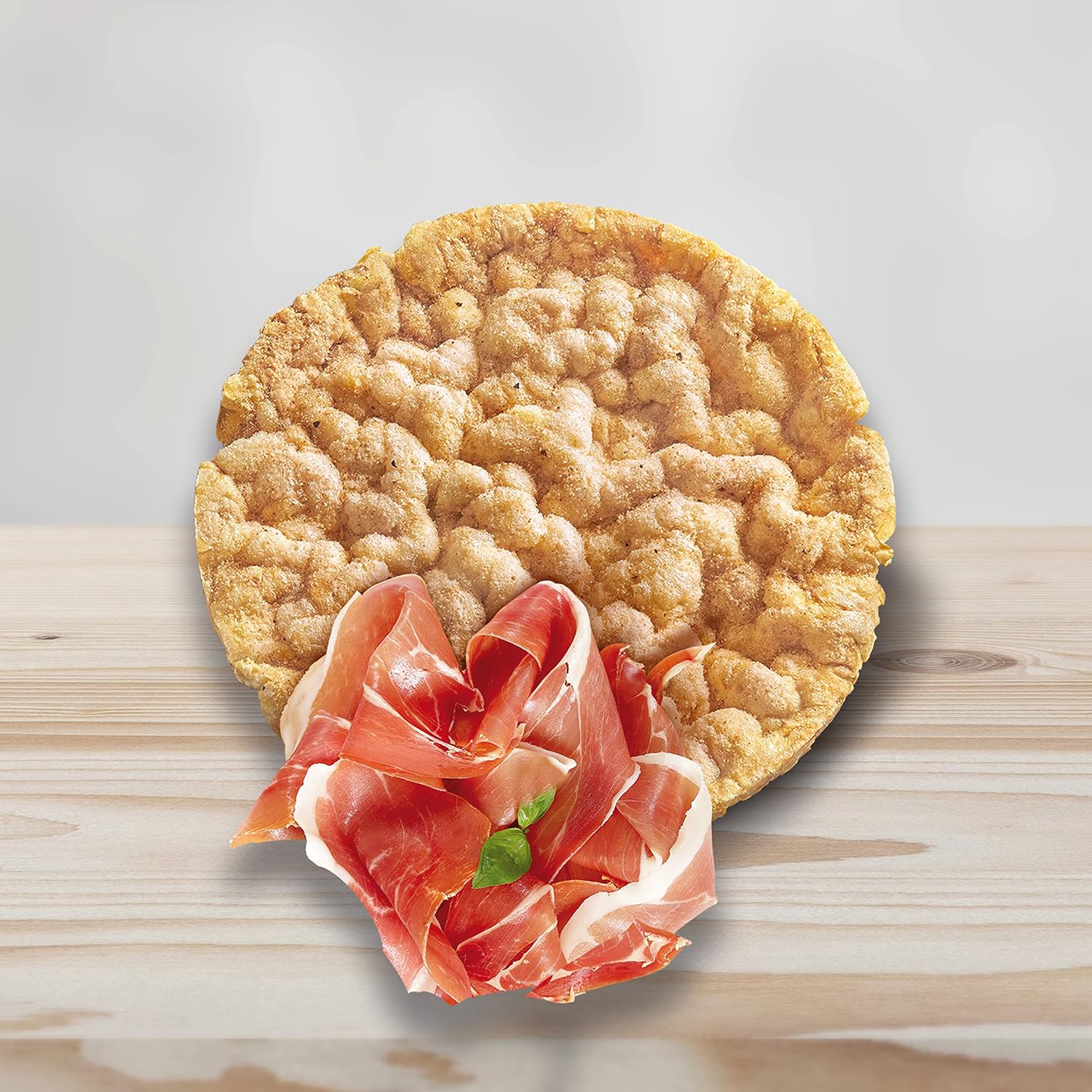 Detalle 2 de Bicentury Tortitas de Maíz Jamón Ibérico 🍽️, 8 Paquetes