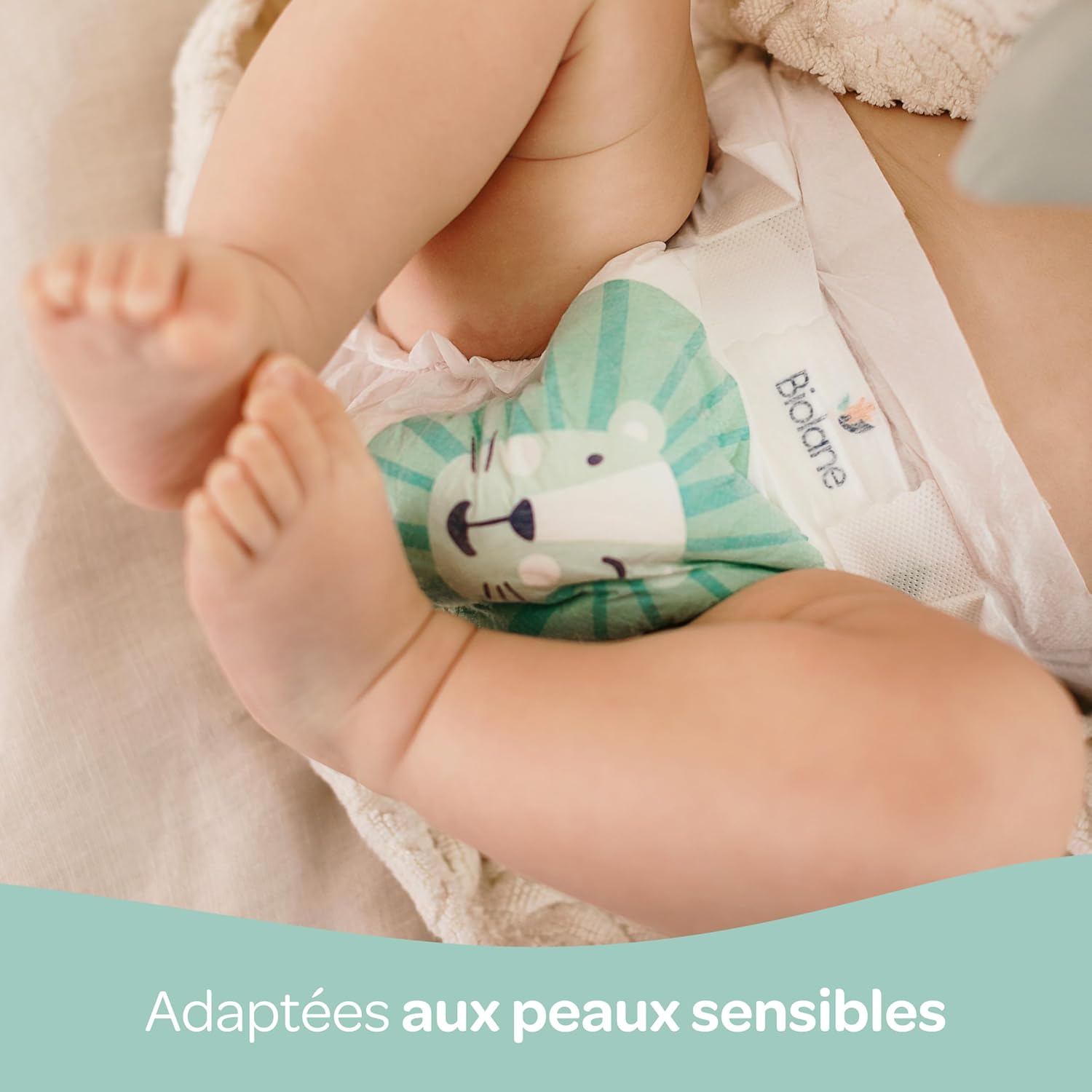 Thumbnail 2 de BIOLANE Couches bébé taille 4 7–18 kg — Pack 144 🍀
