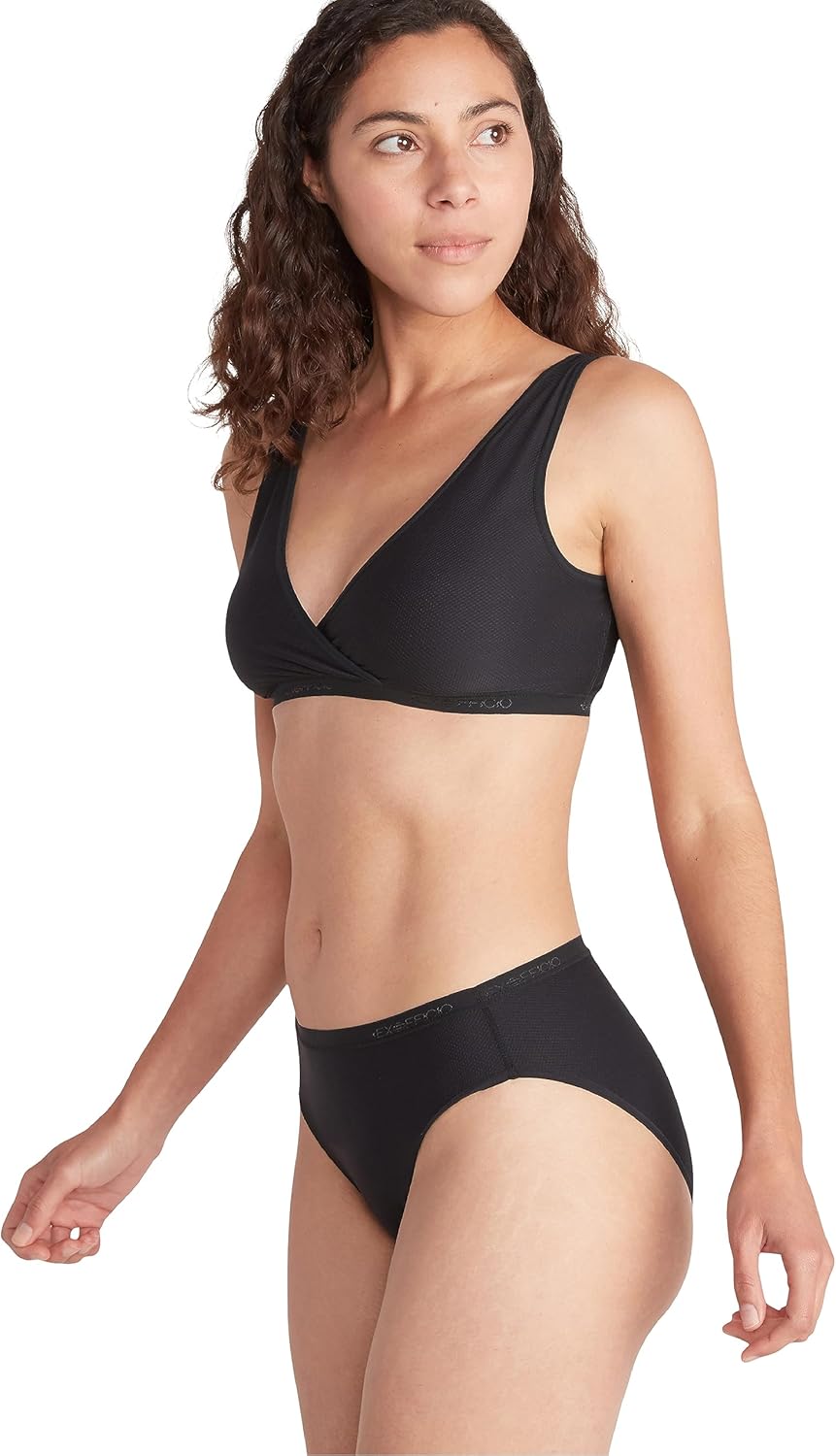 Detalle de ExOfficio Women's Give-N-Go 2.0 Bikini Brief — Breathable, Durable Travel Underwear
