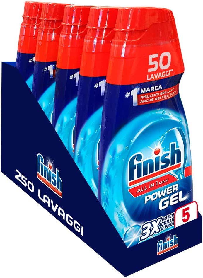 Thumbnail 2 de Finish Powergel Gel lavastoviglie Limone 120 lavaggi