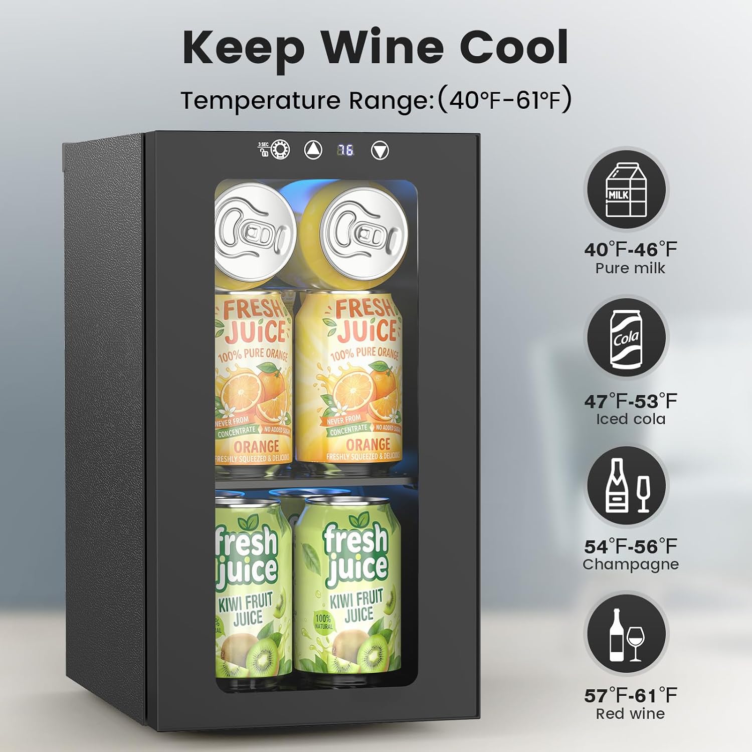 Thumbnail 3 de Electactic Beverage Refrigerator, 12-Can