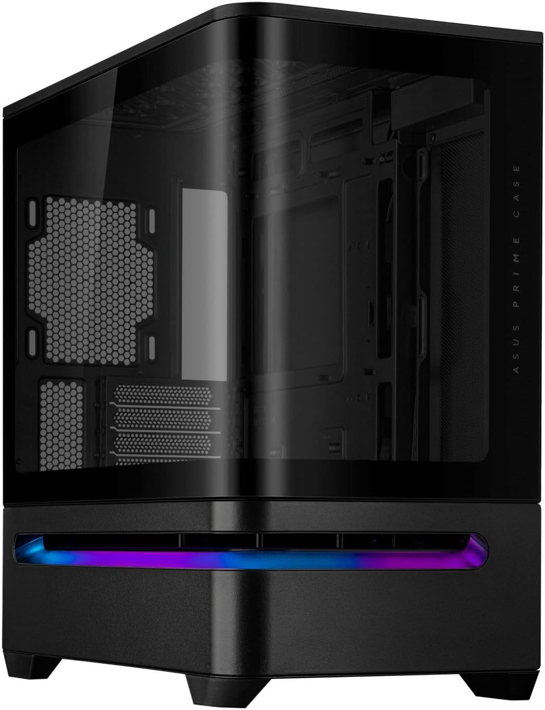 Thumbnail 6 de ASUS Prime AP202 TG WHITE Micro-ATXケース 曲面強化ガラス・最大420mm GPU対応・ARGB搭載