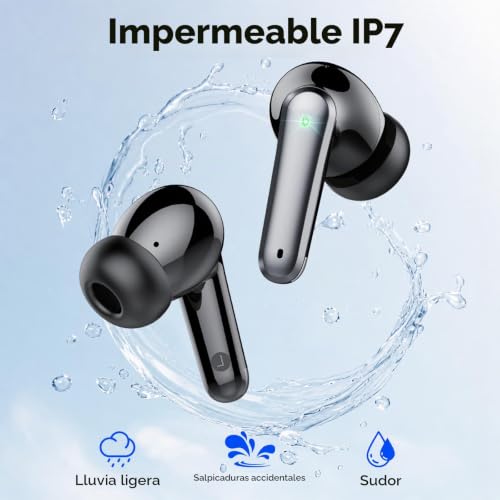 Thumbnail 5 de IKT Auriculares Bluetooth 5.4 con ENC, autonomía de 50 h e IPX7