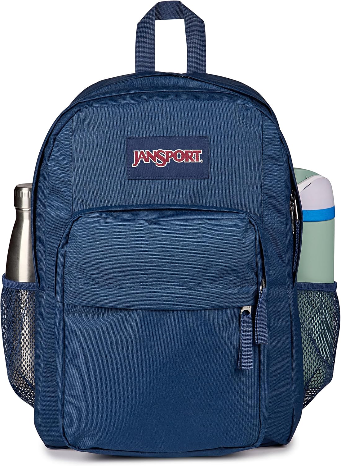 Detalle de JANSPORT Big Day Pack: zaino capiente con scomparto per laptop da 15 pollici