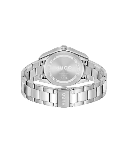 Detalle de HUGO 1540168 reloj analógico multifunción, acero inoxidable