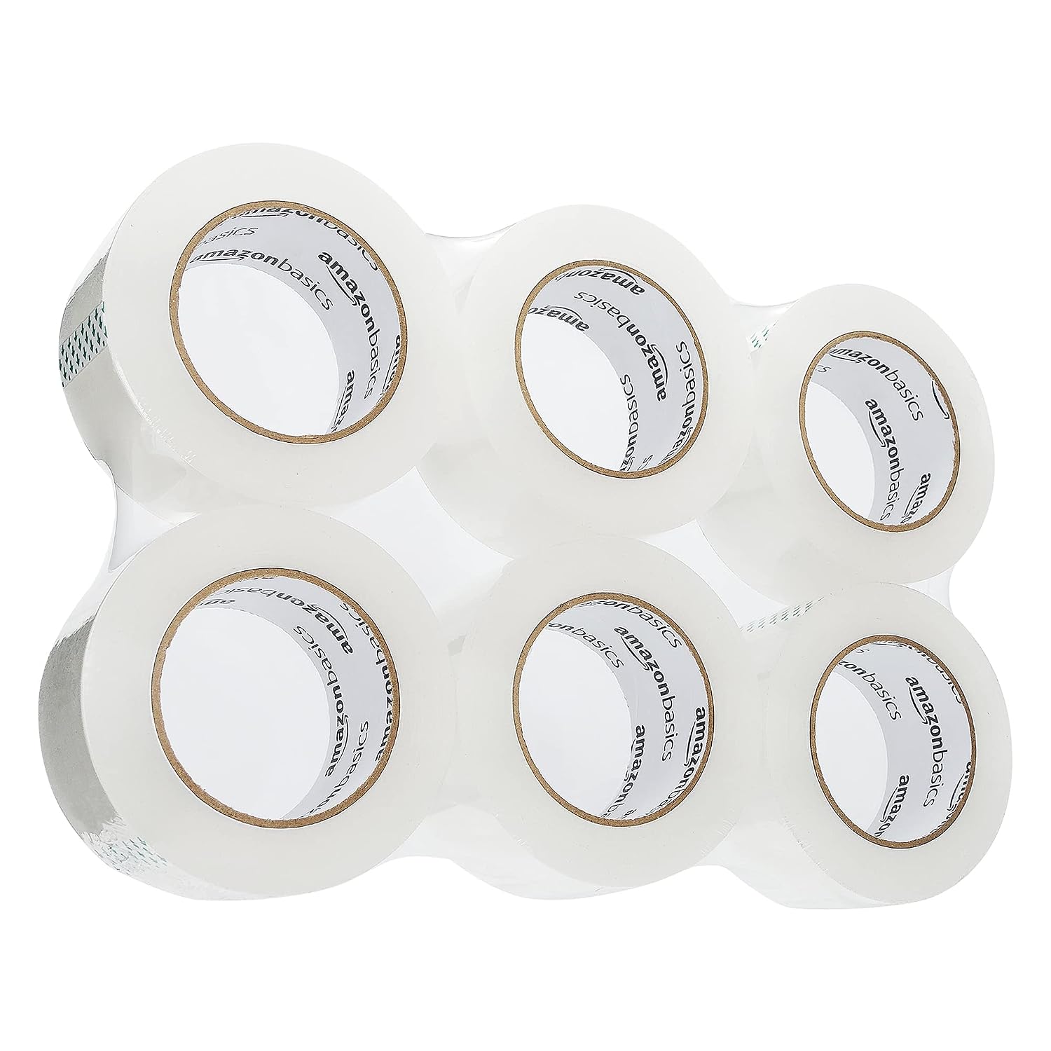Thumbnail 6 de Amazon Basics Strong Adhesive Packing Tape for Moving Boxes, 6-Pack, Clear, 1.9 in x 109 yd