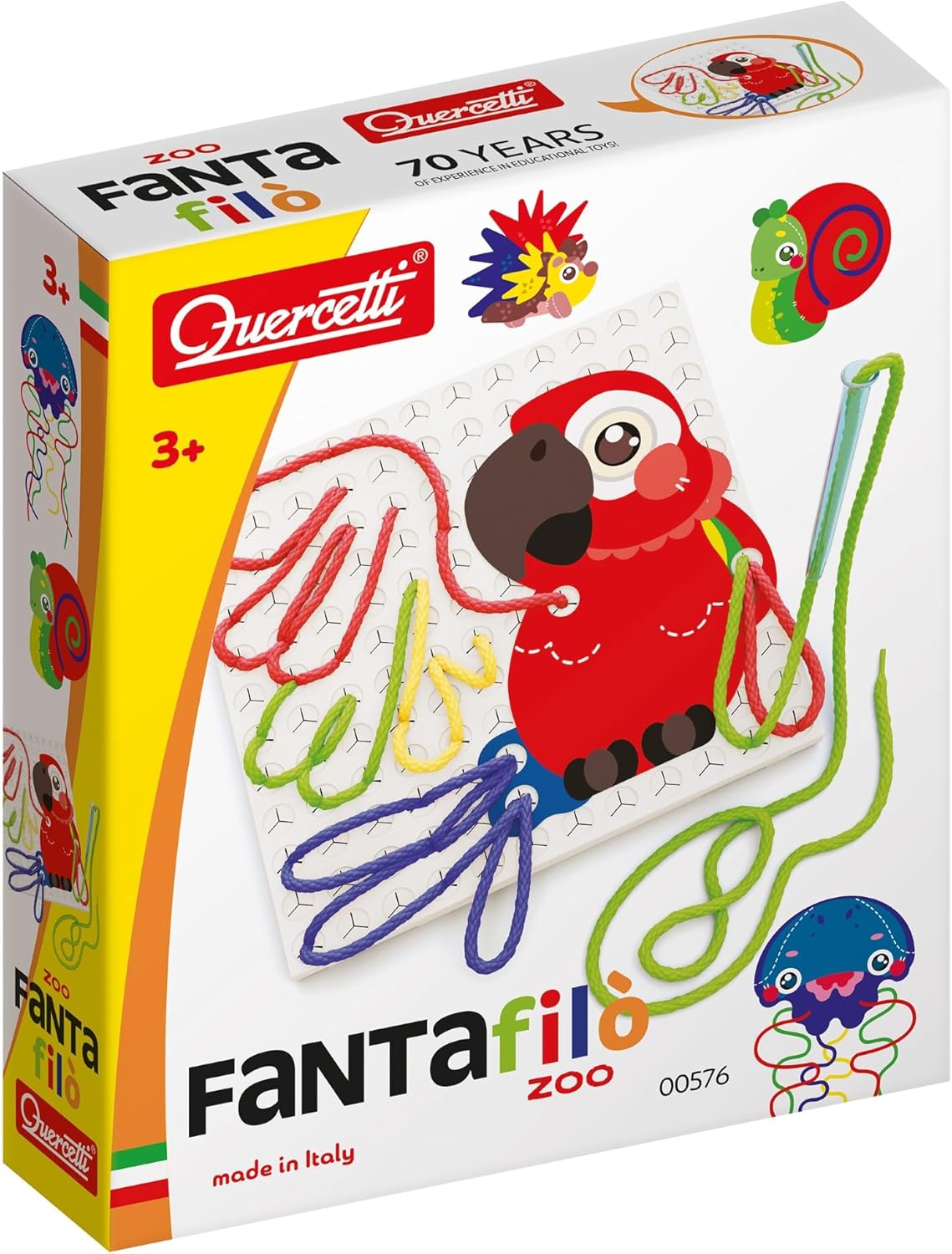 Thumbnail 6 de Quercetti Filo Filò – Giochi Creativi con Fili Colorati per Bambini 3 Anni