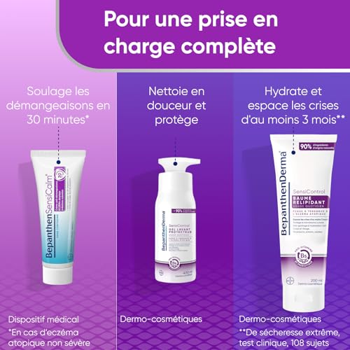 Thumbnail 13 de BepanthenSensicalm Crème Eczéma Anti-Démangeaisons 50g + Baume 10ml