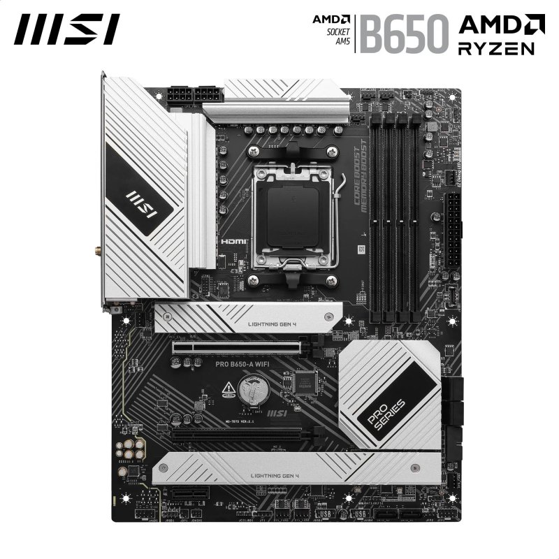 Thumbnail 1 de MSI PRO B650-A WIFI placa ATX con WiFi 📷