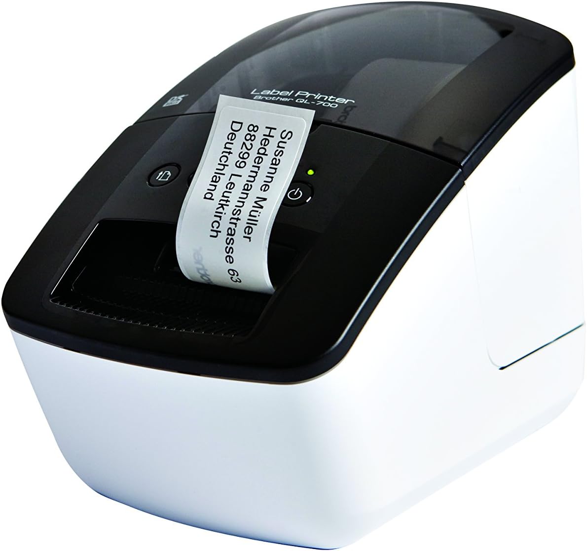 Detalle de Brother QL-700: Imprimante d'étiquettes thermique directe pour le quotidien du petit bureau