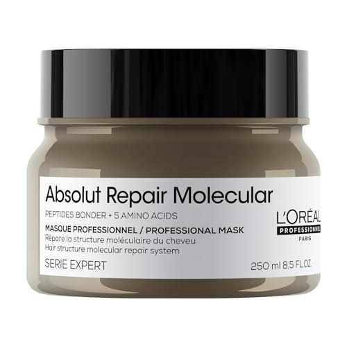 Detalle de L'Oréal Professionnel Masque Réparateur Concentré Absolut Repair Molecular – 300 ml