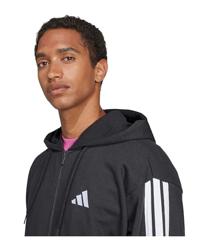 Thumbnail 1 de adidas Uomo Essential Three Stripes Fullzip Hoodie XL