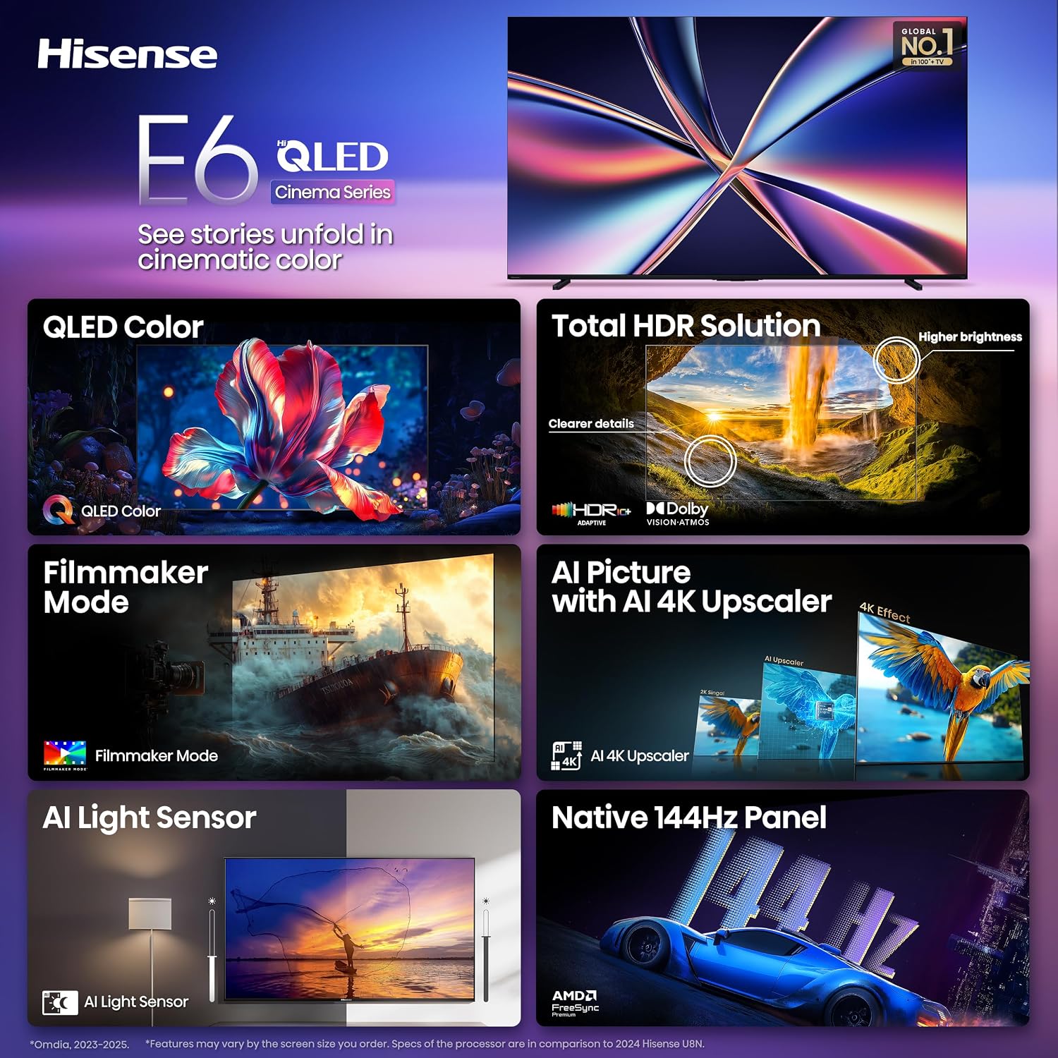 Detalle de Hisense QLED TV 100-inch