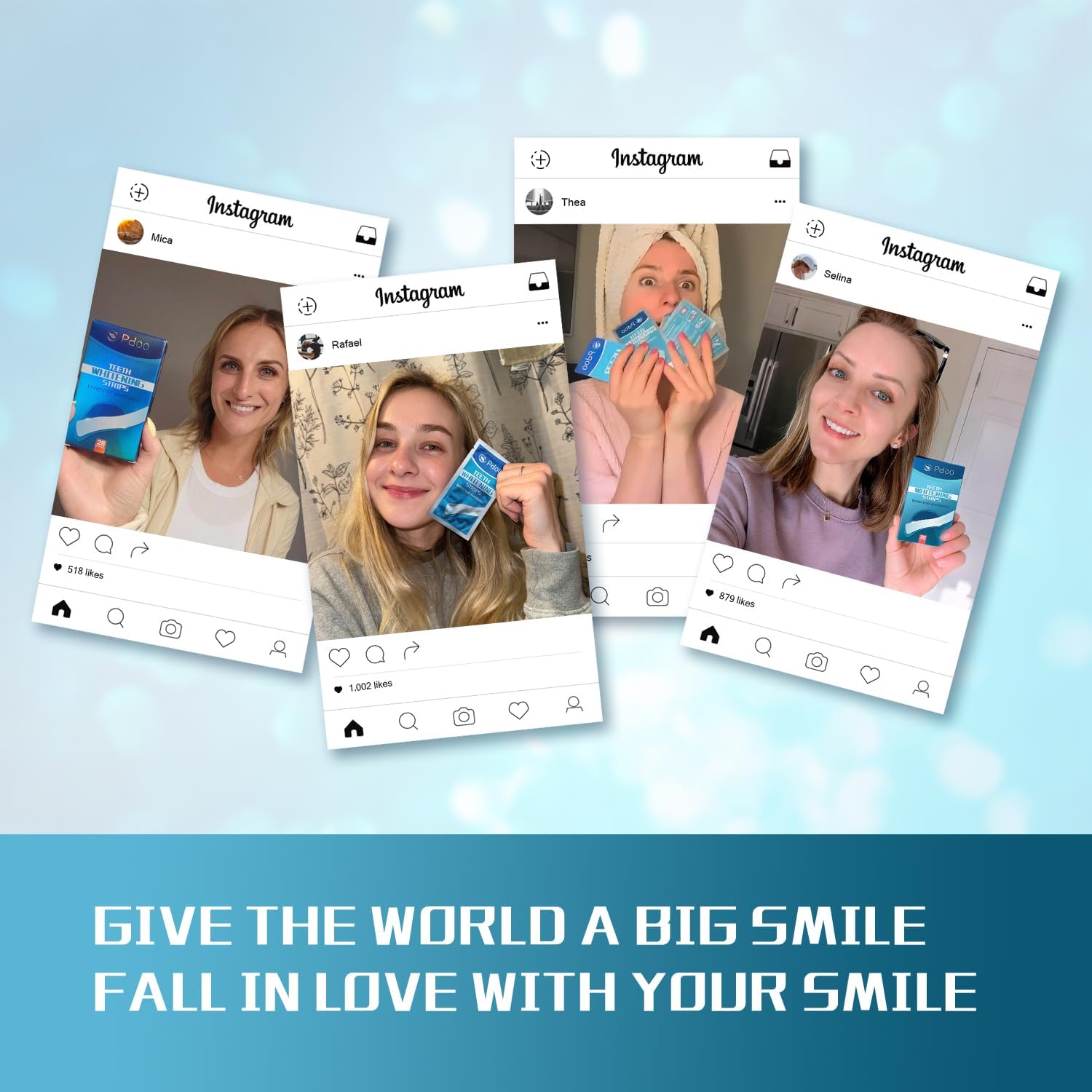 Thumbnail 6 de Pdoo Whitening Strips 14 Anwendungen