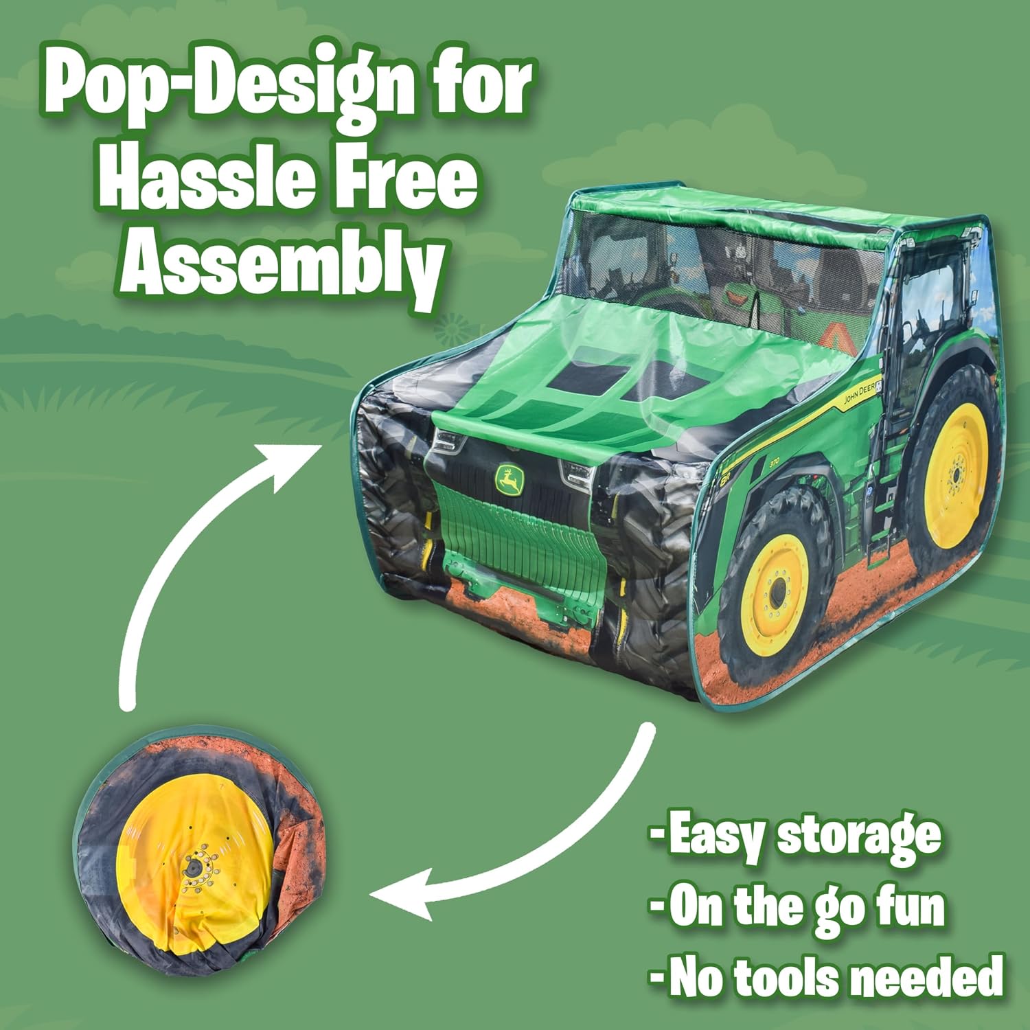 Thumbnail 4 de John Deere Pop-Up Play Tent