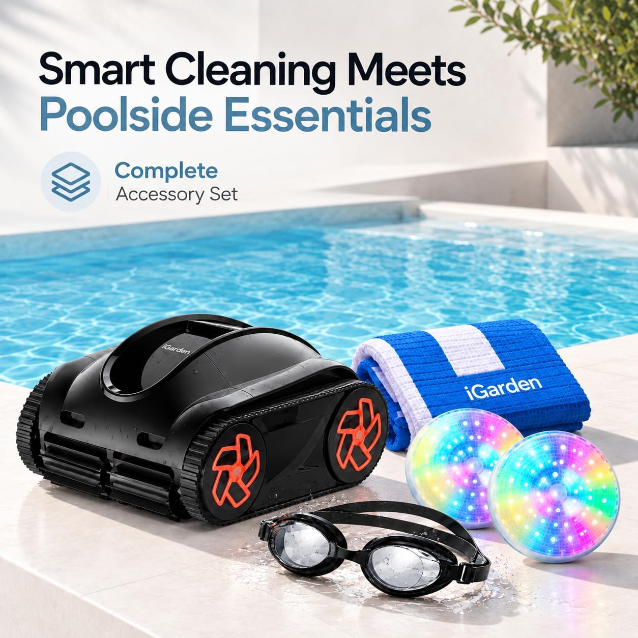 Detalle 2 de iGarden Cordless Pool Cleaner K Series