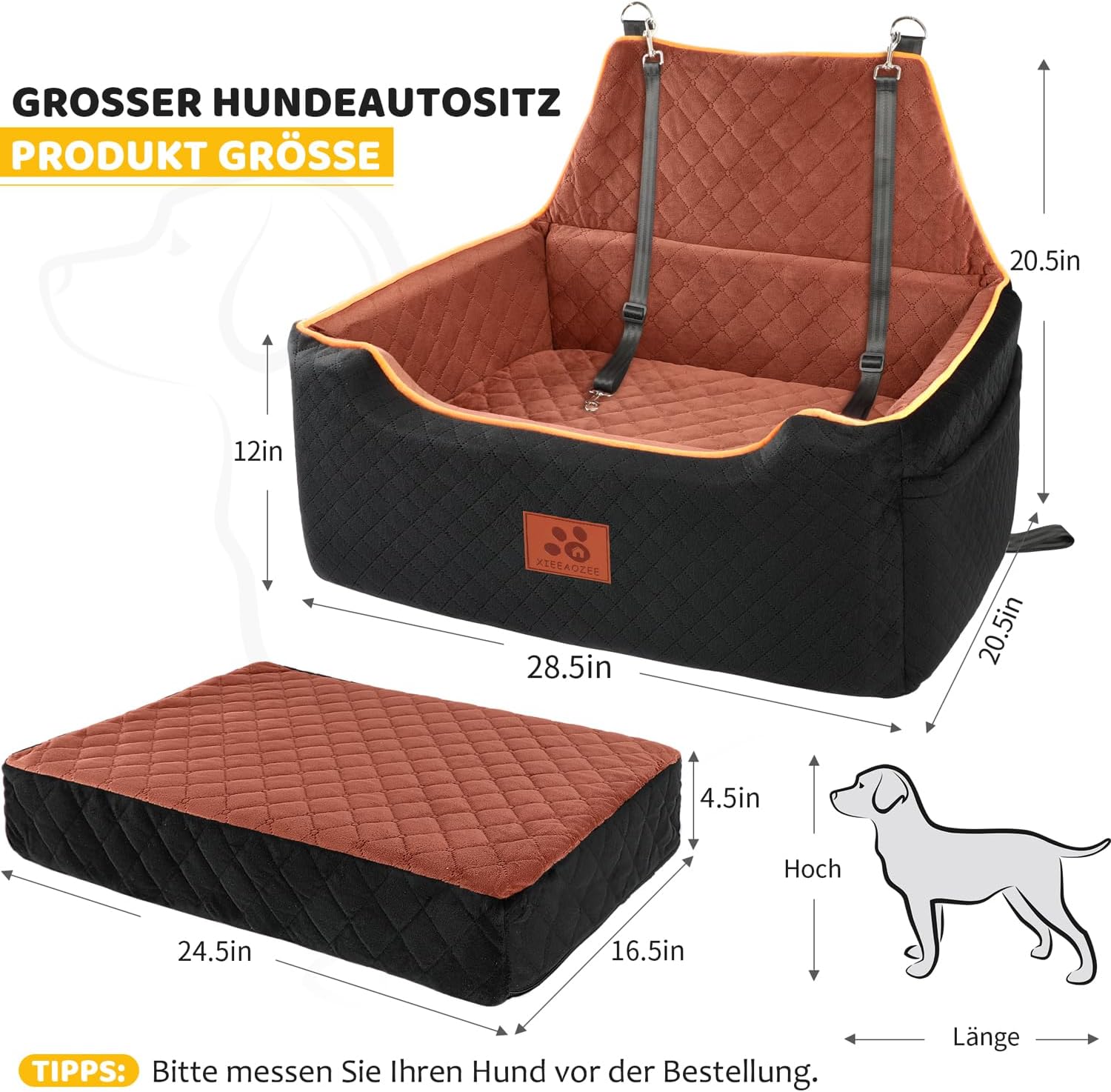 Detalle 2 de GL GLENSLAVE Hundesitz für große Hunde