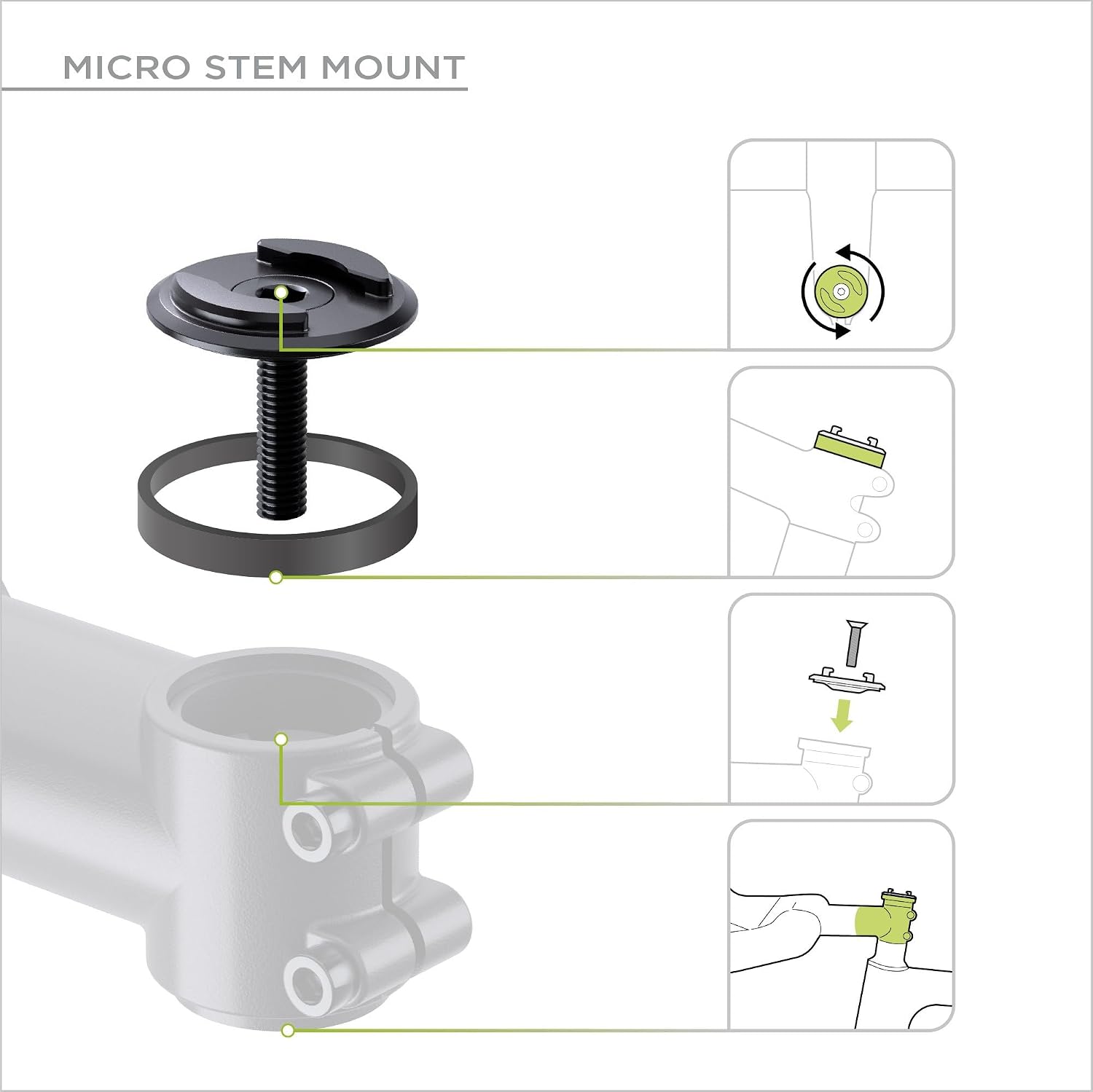 Thumbnail 3 de SP CONNECT Micro Stem Mount Pro Clamp