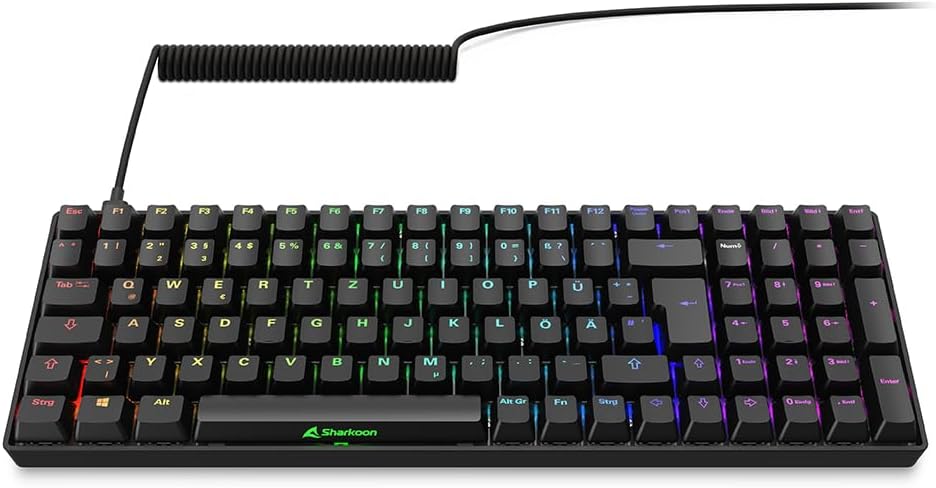Detalle 2 de Sharkoon SGK50 S2 RGB Tastatur 96%