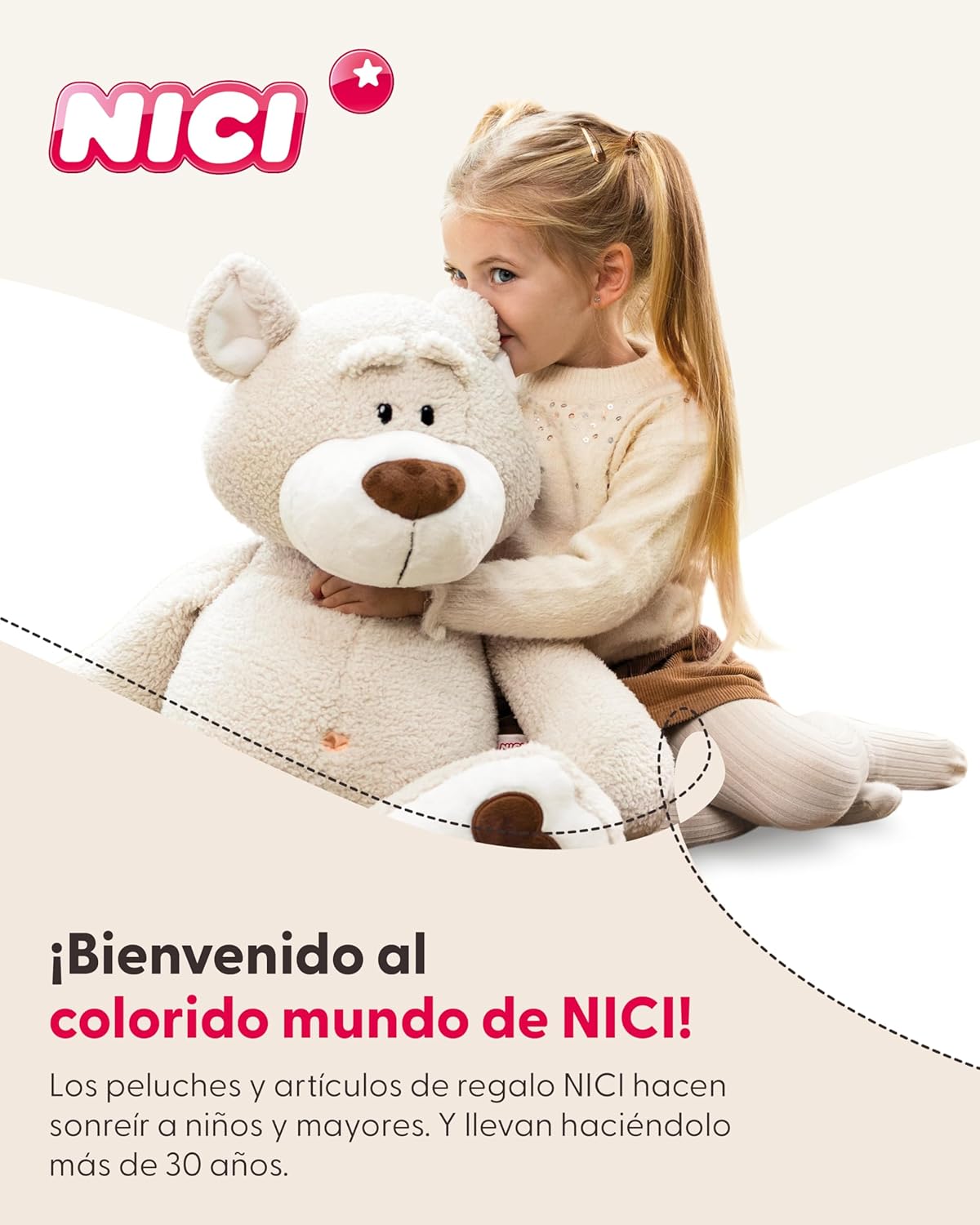 Thumbnail 5 de NICI Slobby peluche perezoso 35 cm marrón