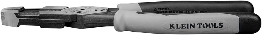 Detalle de Klein Tools J215-8CR: Pinza ibrida 3-in-1 per spellare, tagliare e crimpare (209 mm)