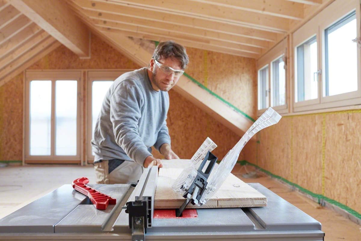 Detalle de Bosch Professional scie sur table GTS 635-216 : Puissance et précision pour vos découpes