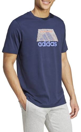 Thumbnail 5 de adidas Hombre Codes BOS Camiseta Gráfica Legend Ink, S