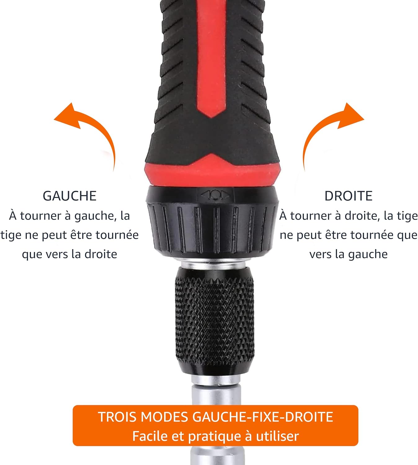 Thumbnail 3 de Amazon Basics Ensemble 73 pièces outils magnétiques