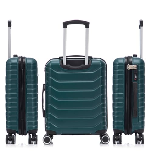 Detalle 2 de RAYKONG Maleta Cabina 55x40x20 cm (40 L) ABS+Policarbonato: ligera, semirígida y con 4 ruedas 360°