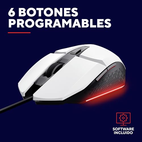 Detalle de GXTrust 1109W Vylax Ratón gaming 200–6400 dpi