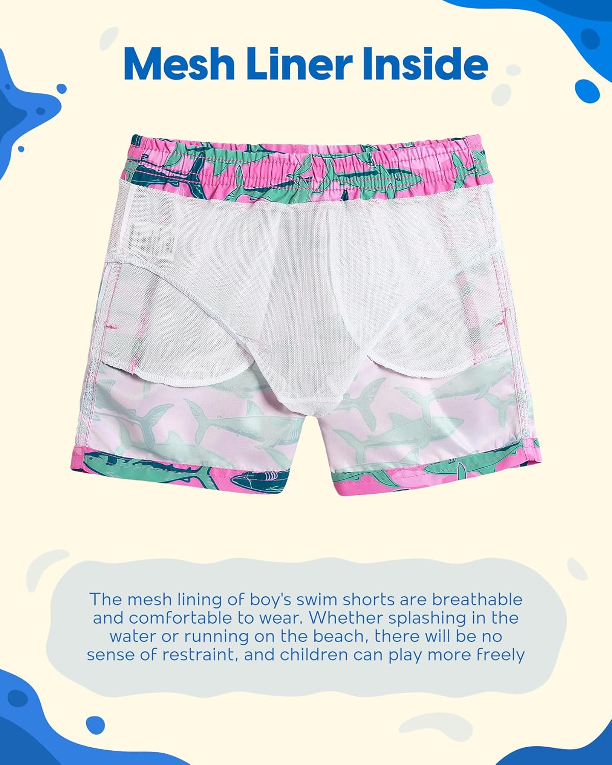 Thumbnail 2 de maamgic Boys Swim Trunks (Toddler & Little Boys) Quick-Dry Swim Shorts