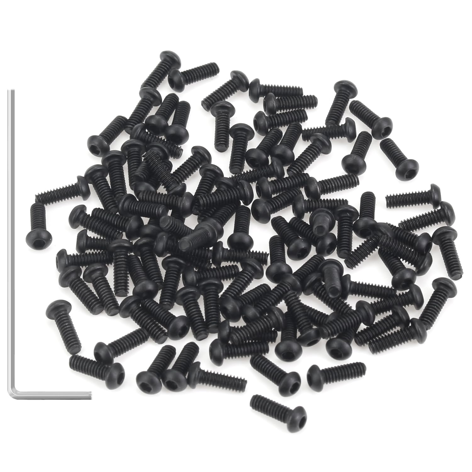 Detalle de Sutemribor Socket Head Cap Screws, M2.5 x 4mm