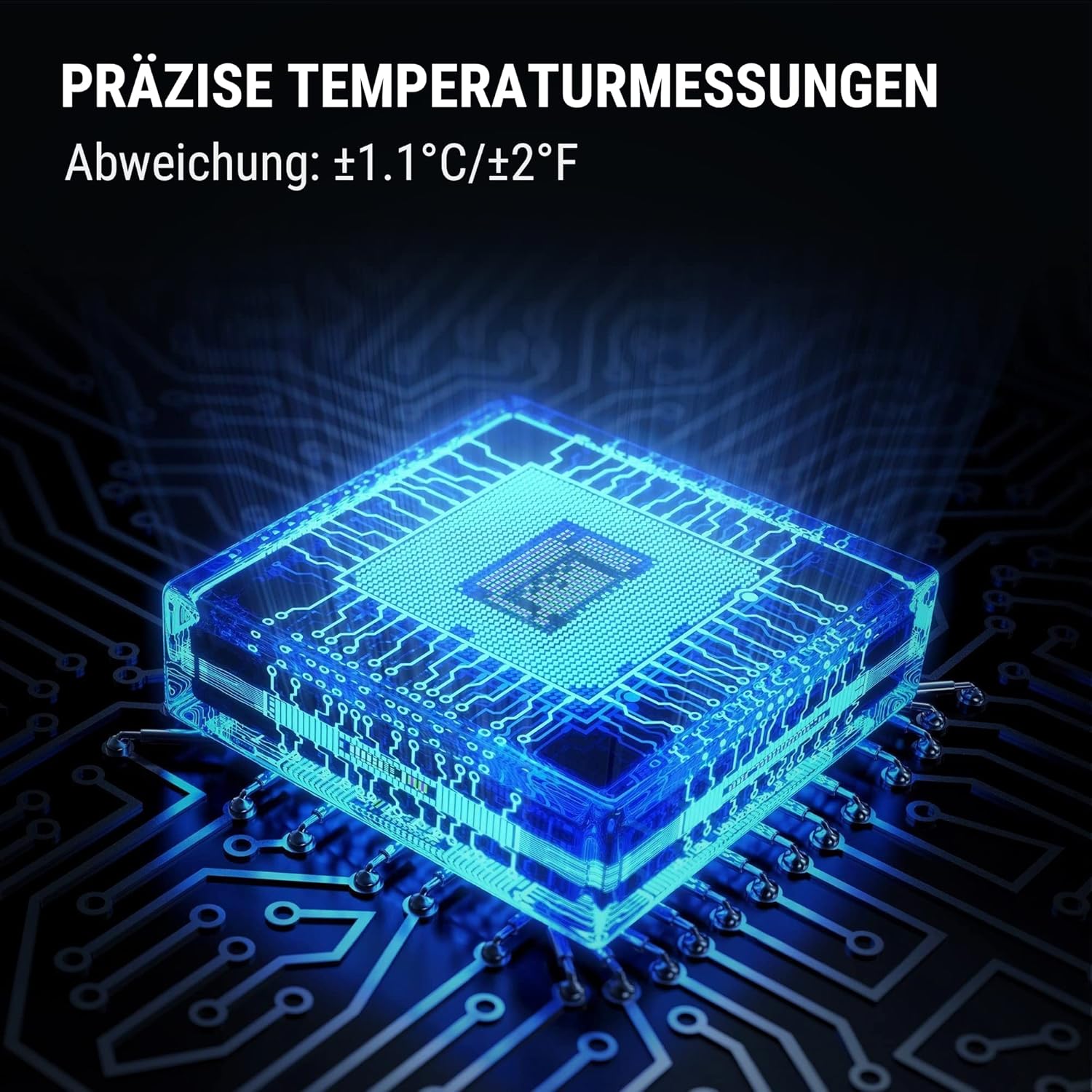 Thumbnail 2 de ThermoPro TP200 Funk-Thermometer für 2 Räume mit Außensensor (TP200)
