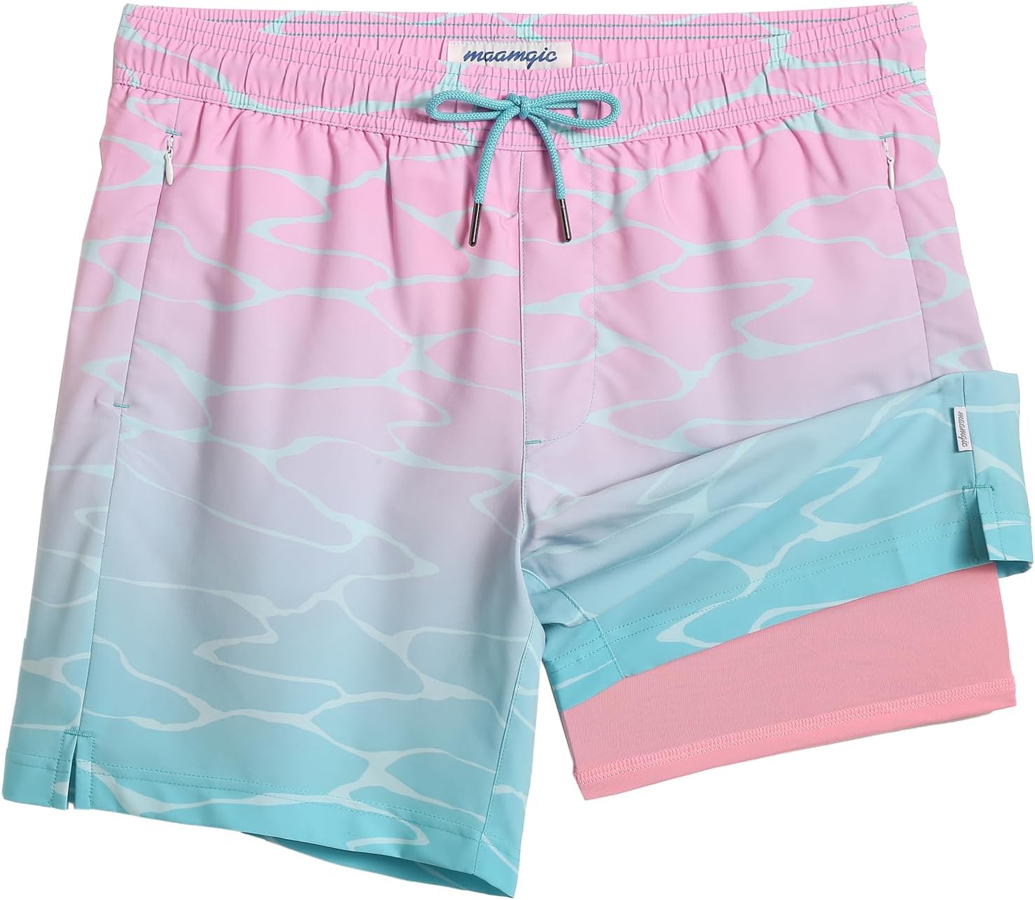 Thumbnail 5 de maamgic 2-in-1 Mens Swim Trunks 7-inch board shorts