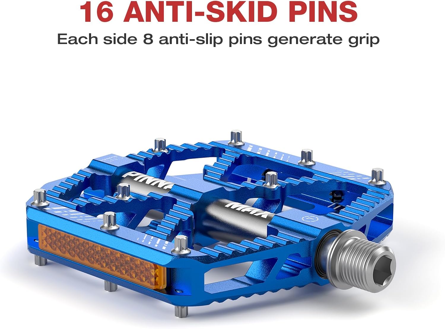 Thumbnail 5 de PINNAMAX MTB Fahrradpedale aus CNC-Aluminium – 3 abgedichtete Lager, rutschfest