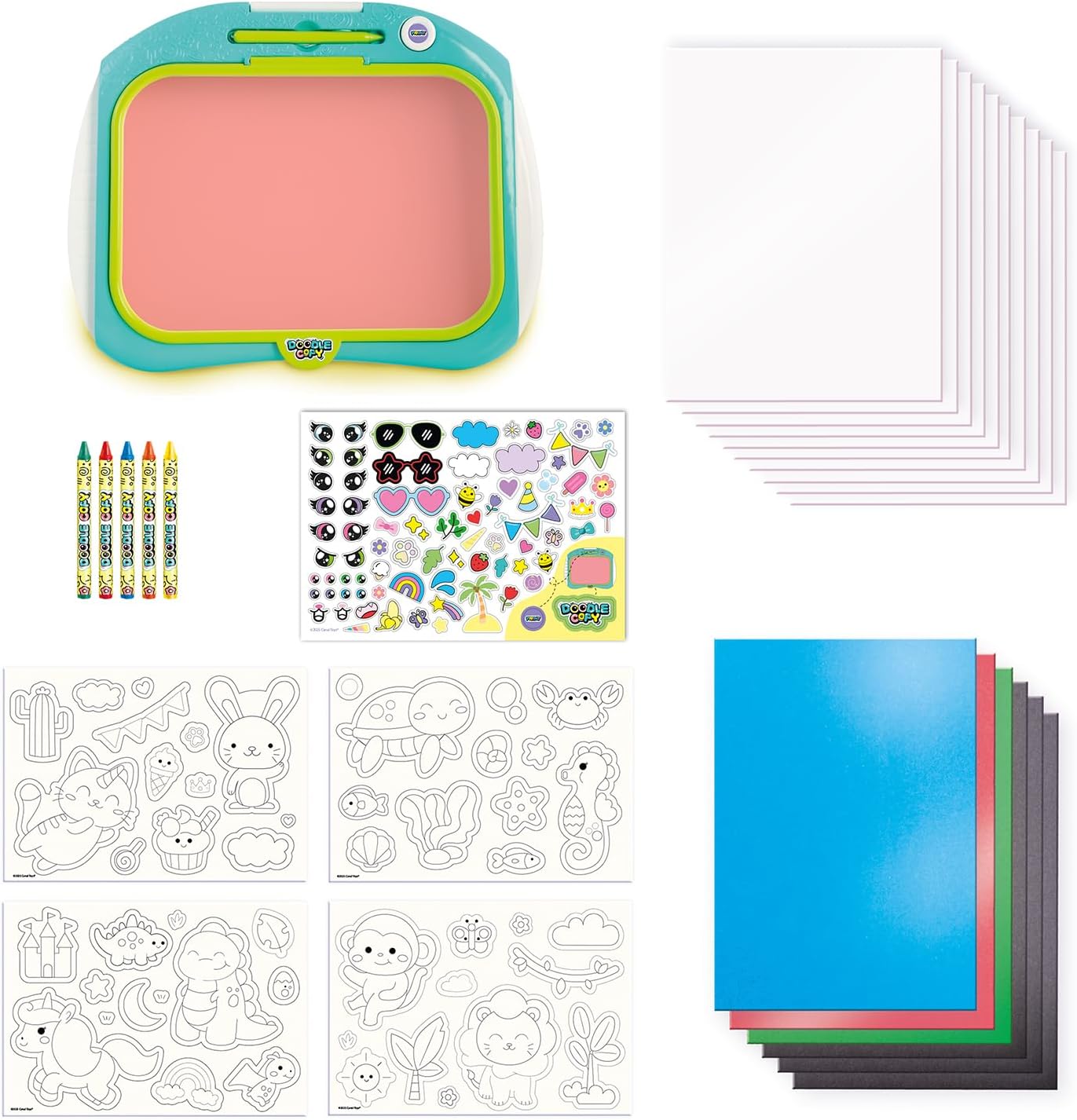 Thumbnail 5 de Canal Toys Tablette Enfant Doodle Copy pour Imprimer Ses Dessins – 50 modèles, kit complet