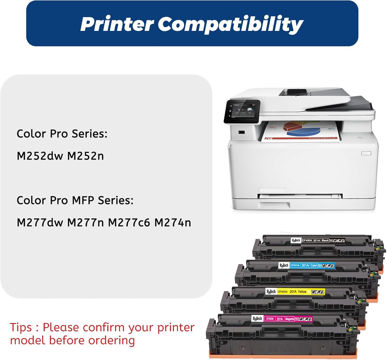 Detalle 2 de HP-compatible toner cartridge 201A
