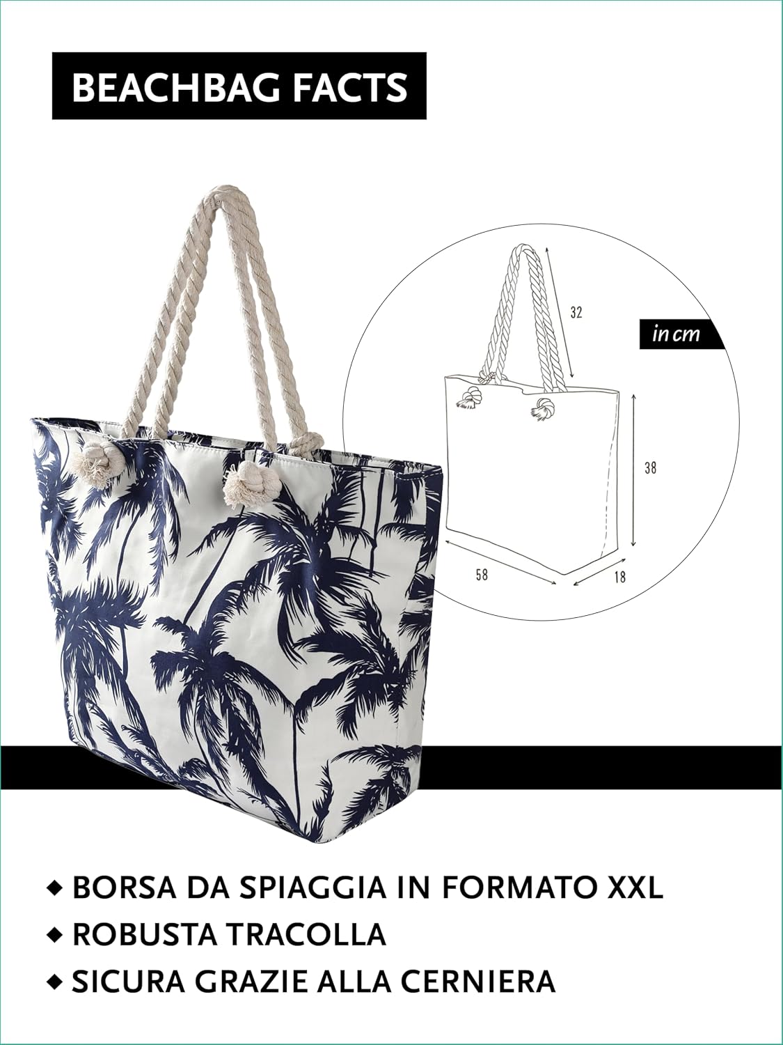 Thumbnail 1 de DonDon Grande borsa da spiaggia