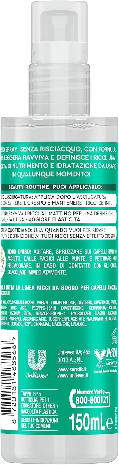 Thumbnail 1 de Sunsilk Spray Ravviva Ricci – Linea Ricci da Sogno, confezione 4x150 ml