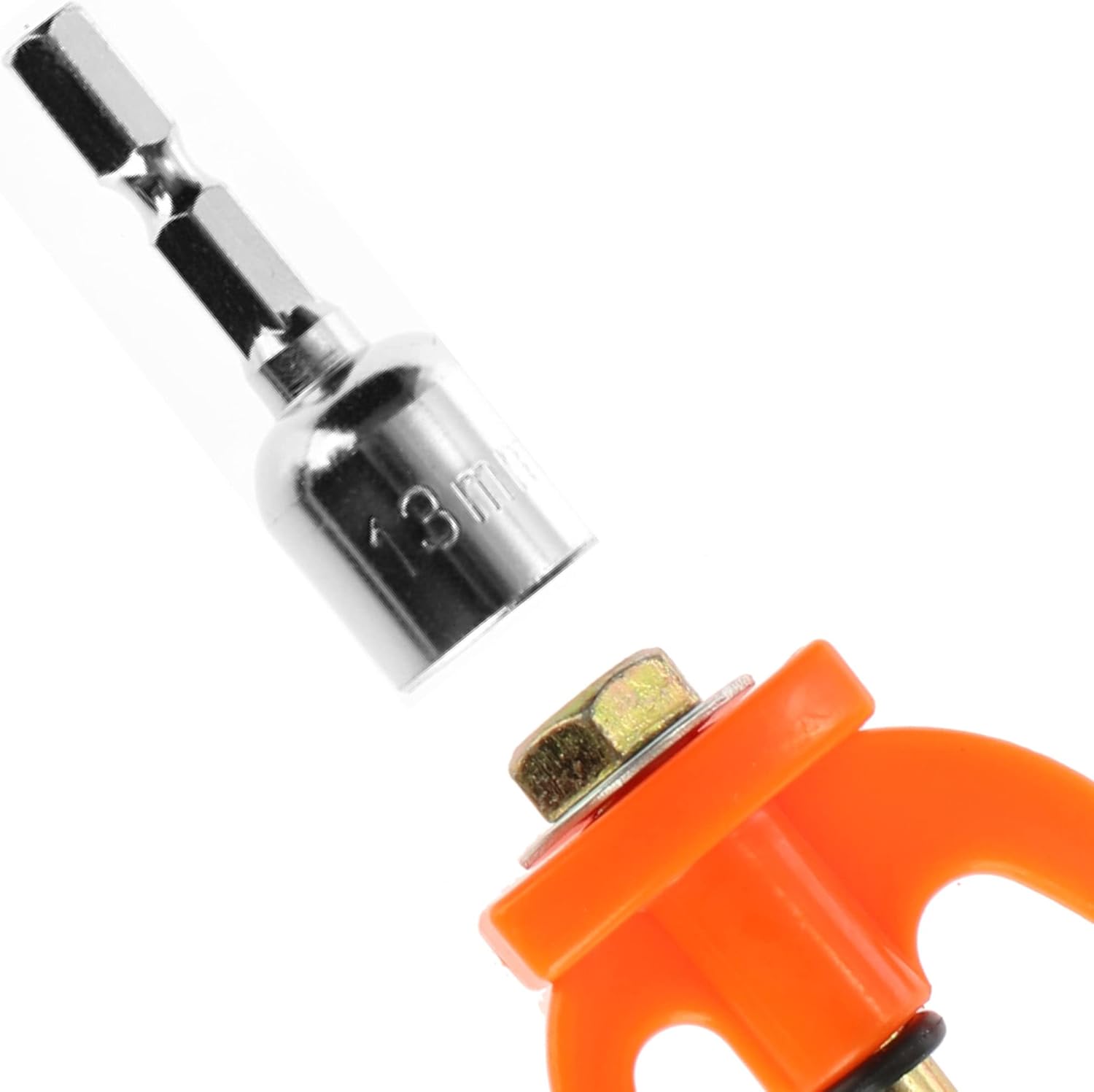 Thumbnail 6 de com-four® 24x Zeltheringe aus robustem Stahl – 20,5 cm Felsboden-Erdnägel mit Gewinde & Seil-Halterung