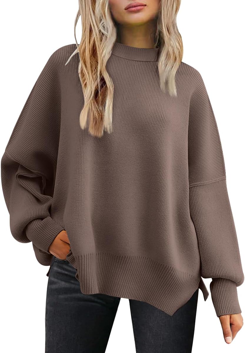 Detalle de LILLUSORY Oversized Batwing Sweater for Women