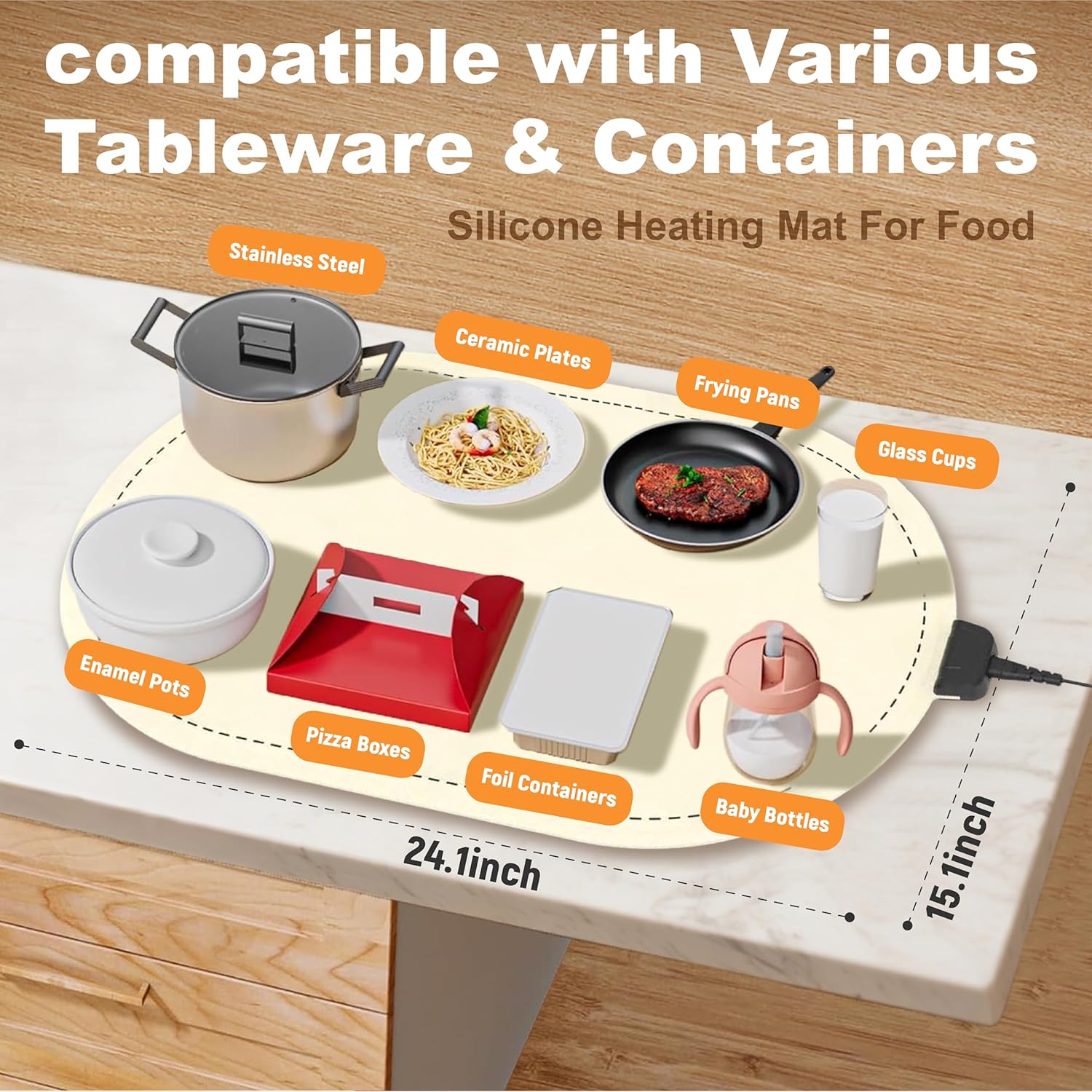Thumbnail 1 de WOKALON Extra Large Warming Mat