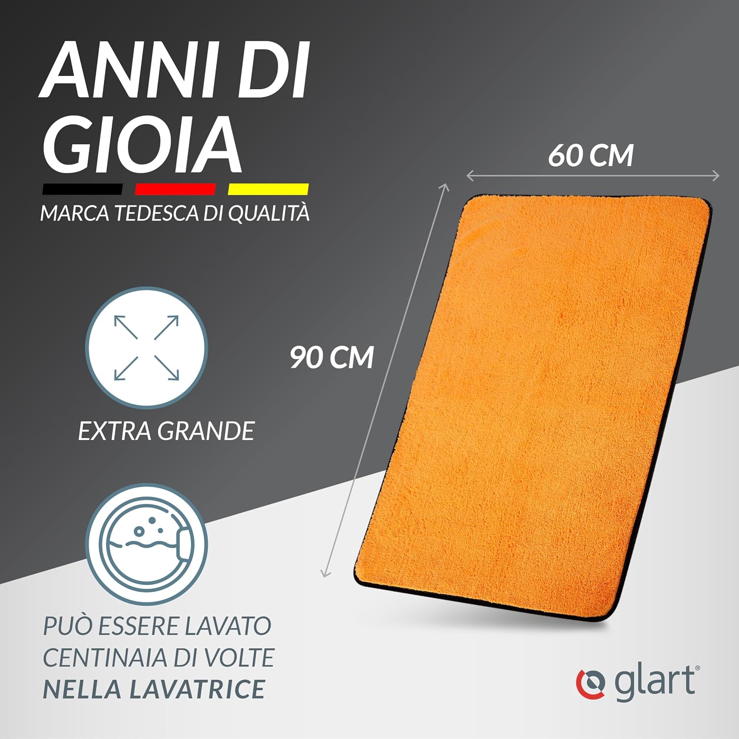 Thumbnail 4 de Glart 44WG Panno microfibra 90x60cm 🧽